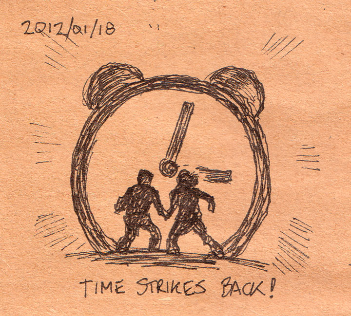 Time strikes back!