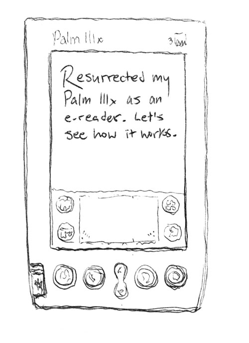 Resurrected my Palm IIIx