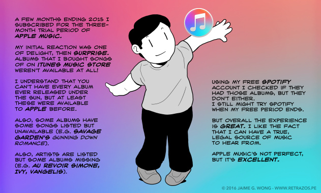 My initial thoughts on Apple Music