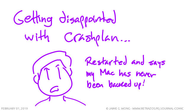Disappointed with Crashplan