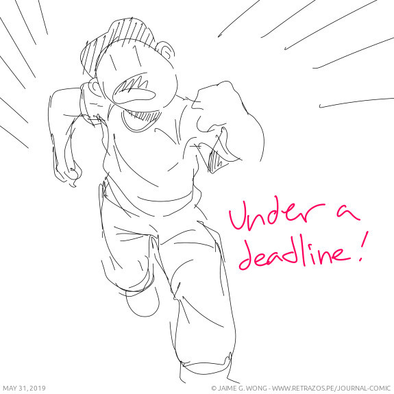 Under a deadline