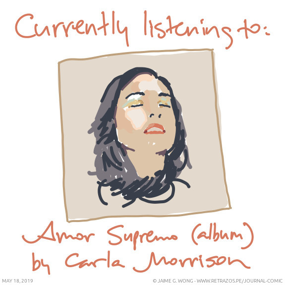 Currently listening to: Amor Supremo (album) by Carla Morrison