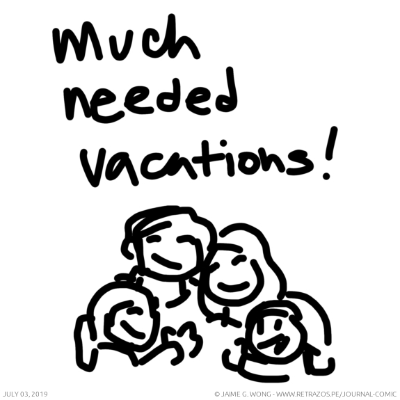 Much needed vacations!