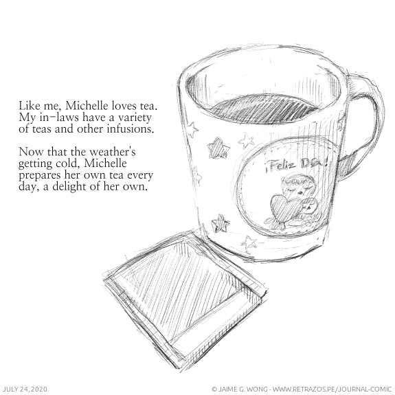 Michelle, tea lover